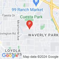 View Map of 285 South Drive,Mountain View,CA,94040